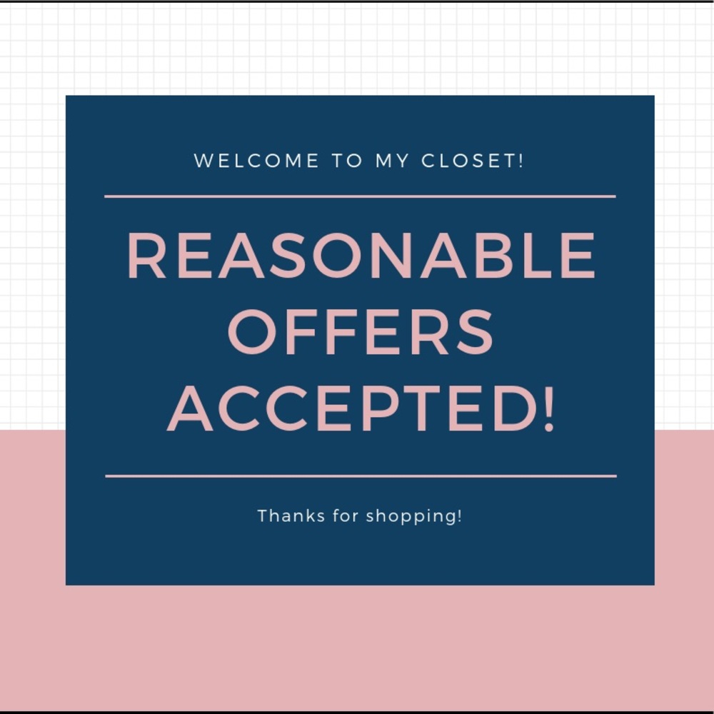 Reasonable offers accepted!!